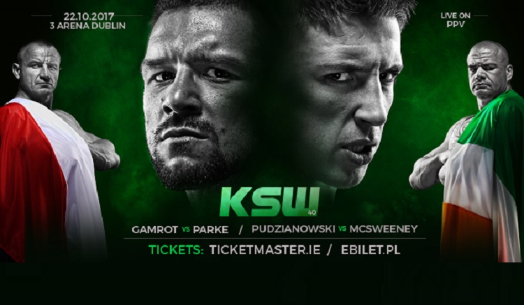 Gdzie i jak oglądać KSW 40 Dublin oraz pełna rozpiska karty walk