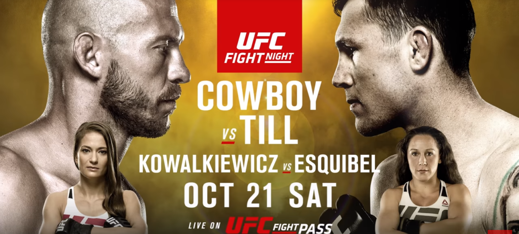 Zapowiedź gali UFC Fight Night 118: Cerrone vs Till w Gdańsku [WIDEO]