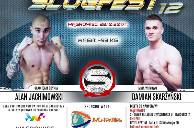 Ogłoszono walkę wieczoru gali Slugfest 12 w Wągrowcu