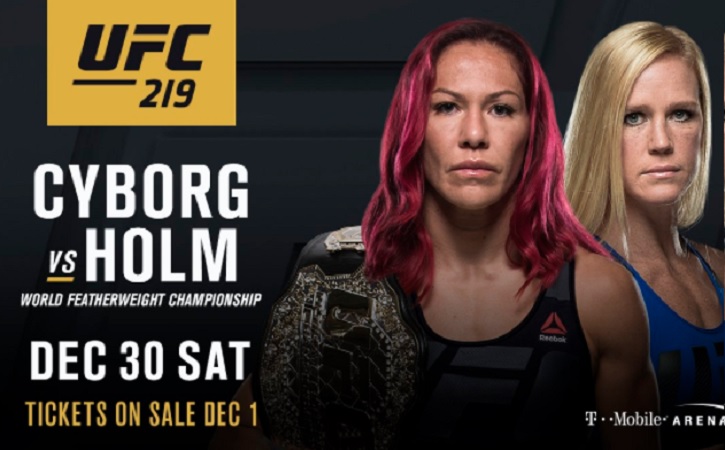 OFICJALNIE: Cris Cyborg vs. Holly Holm dodane do karty UFC 219!