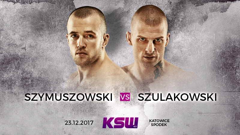 Grzegorz Szulakowski vs. Kamil Szymuszowski na KSW 41