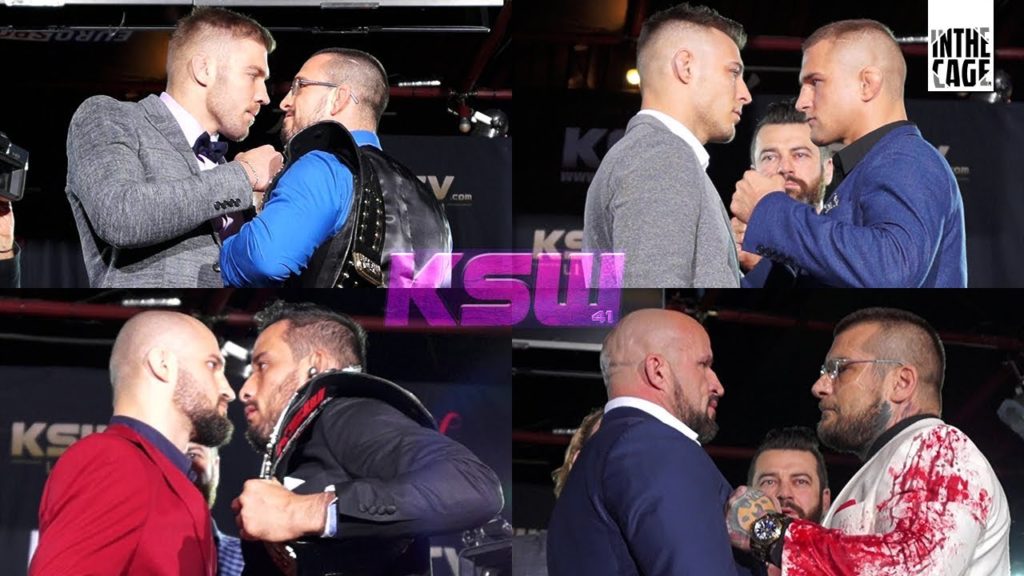 Bohaterowie KSW 41 twarzą w twarz [WIDEO]