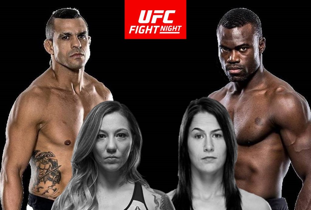 Belfort vs. Hall oraz Eye vs. Faria dodane do karty UFC Fight Night 124 w St. Louis