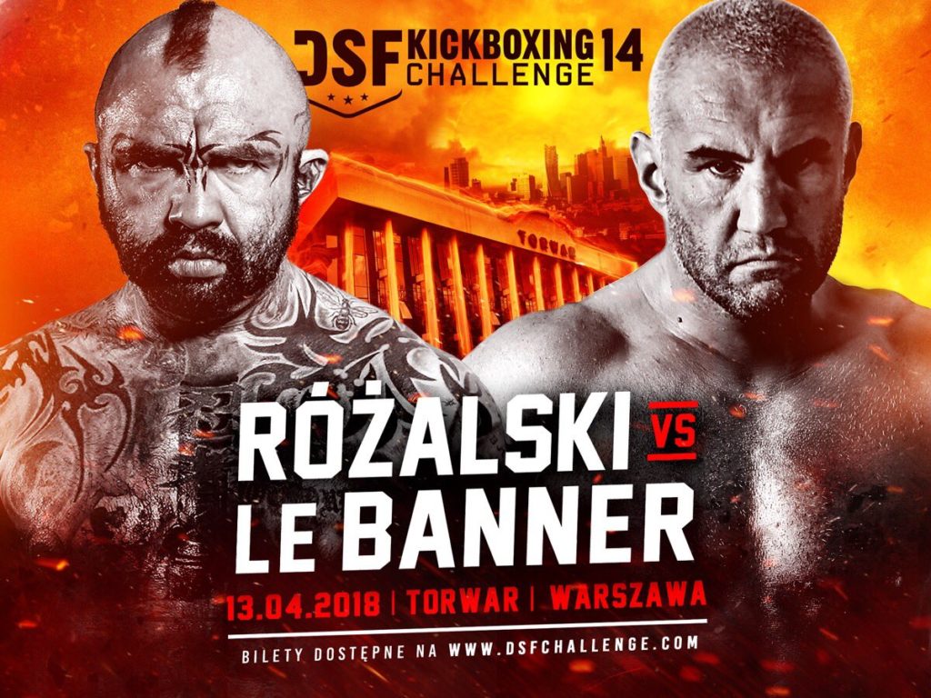 „Różal” vs. Le Banner na DSF Kickboxing Challenge 14 w kwietniu!