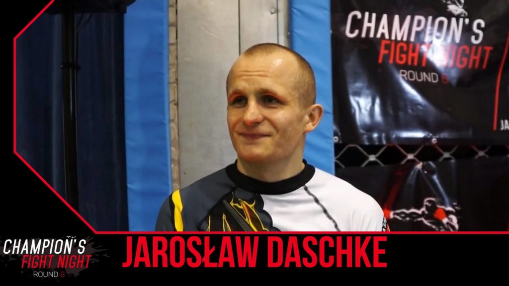 Jarosław Daschke po Champion’s Fight Night 6: „Dostał centralnie w splot” [WYWIAD]