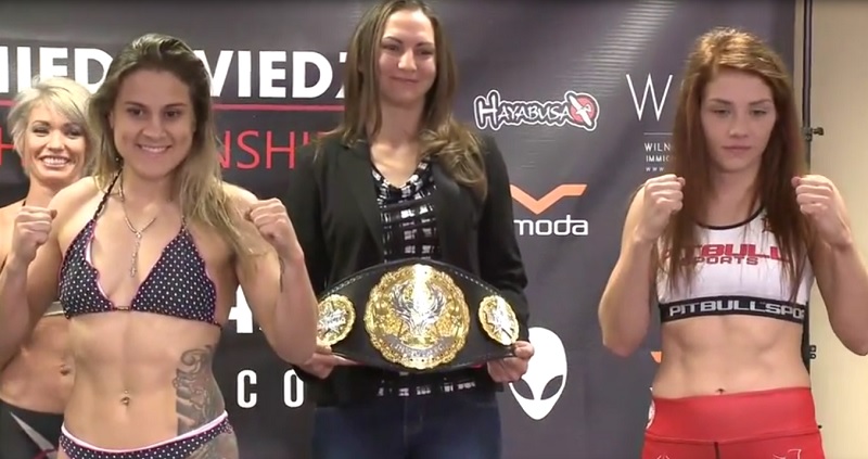 Invicta FC 26 – ceremonia i oficjalne wyniki ważenia. Aga Niedźwiedź w limicie. [WIDEO]