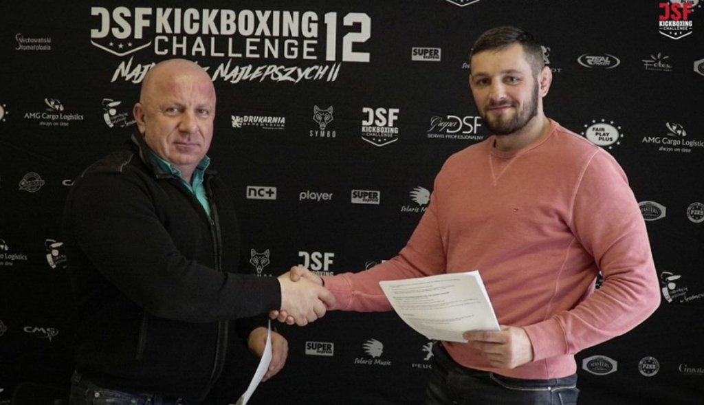 Karol Celiński podpisał kontrakt z DSF Kickboxing Challenge