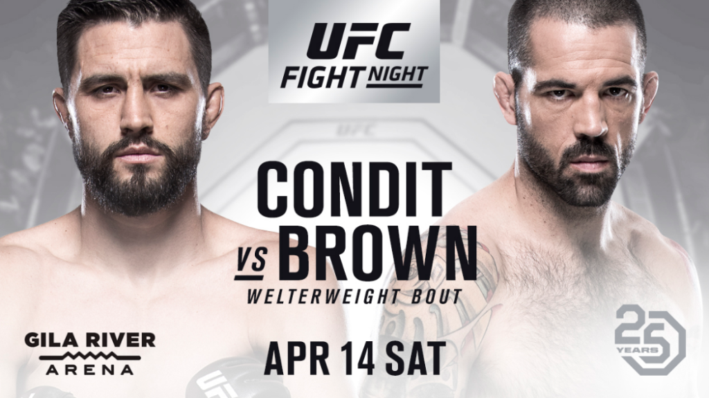 Oficjalnie: Carlos Condit vs Matt Brown dodane do gali UFC on Fox 29