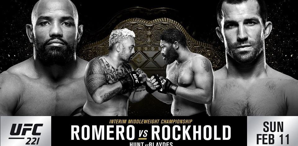 UFC 221: Romero vs. Rockhold – wyniki gali