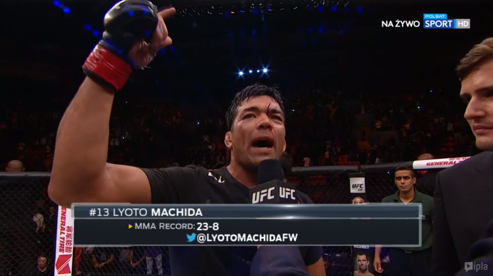 UFC Fight Night 125:  Lyoto Machida wygrywa niejednogłośną decyzją sędziów z Erykiem Andersem