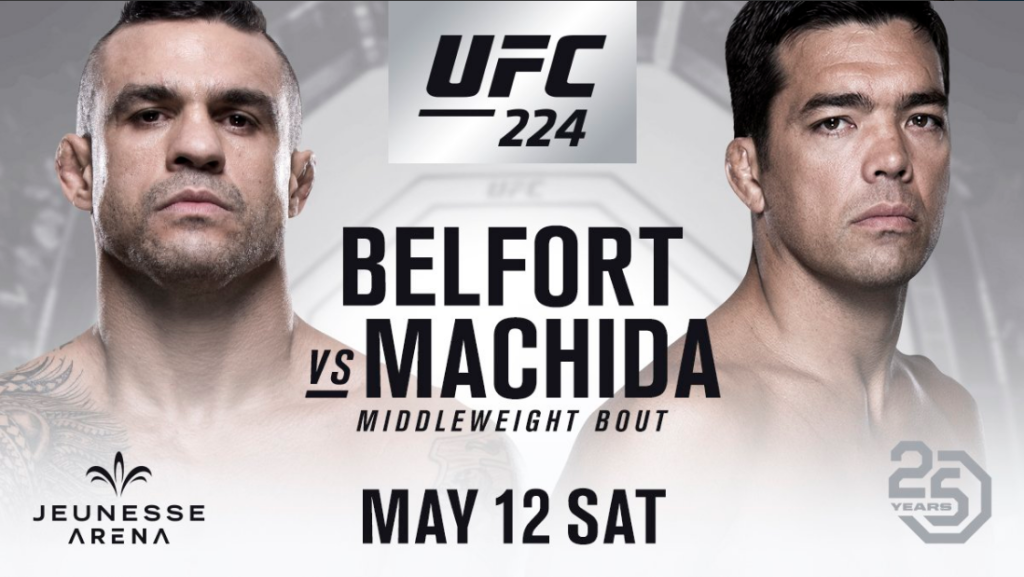 Oficjalnie: Vitor Belfort vs Lyoto Machida dodane do gali UFC 224
