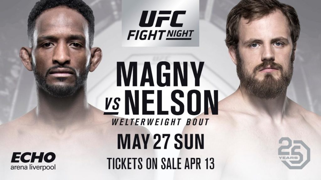 OFICJALNIE: Gunnar Nelson vs. Neil Magny co-main eventem gali UFC w Liverpoolu