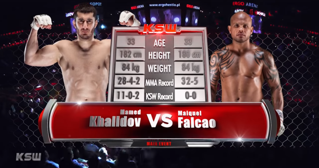 Darmowa walka przed KSW 42: Mamed Khalidov vs Maiquel Falaco [WIDEO]