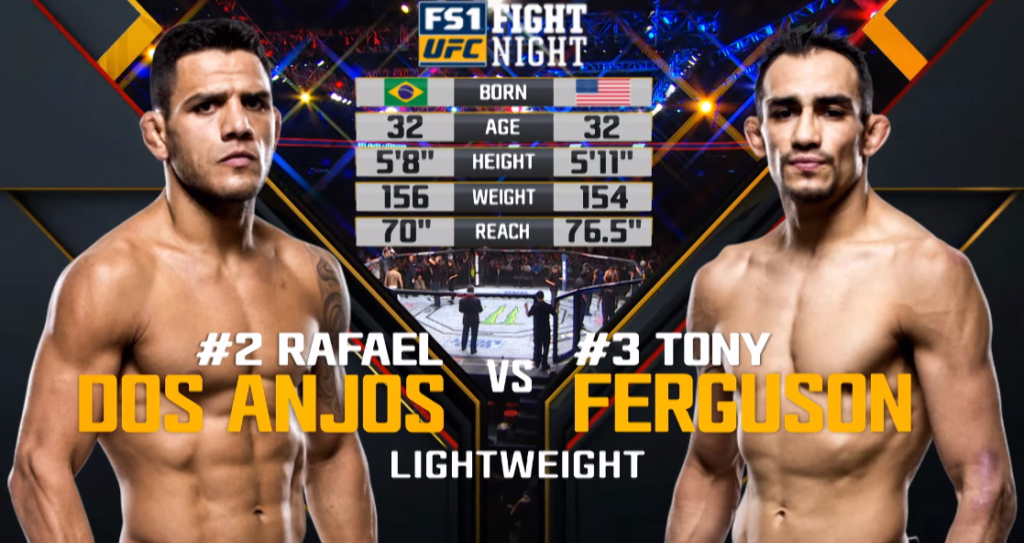 Darmowa walka przed UFC 223: Tony Ferguson vs Rafael dos Anjos [WIDEO]