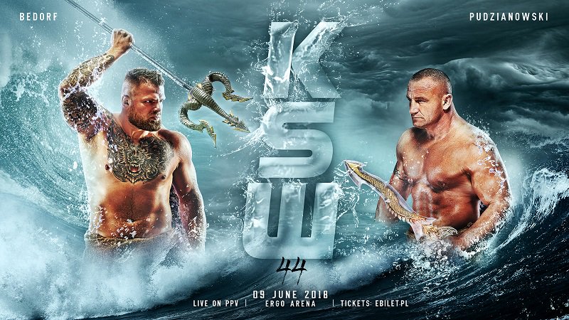 KSW 44: Pudzianowski vs. Bedorf w walce wieczoru 9 czerwca!