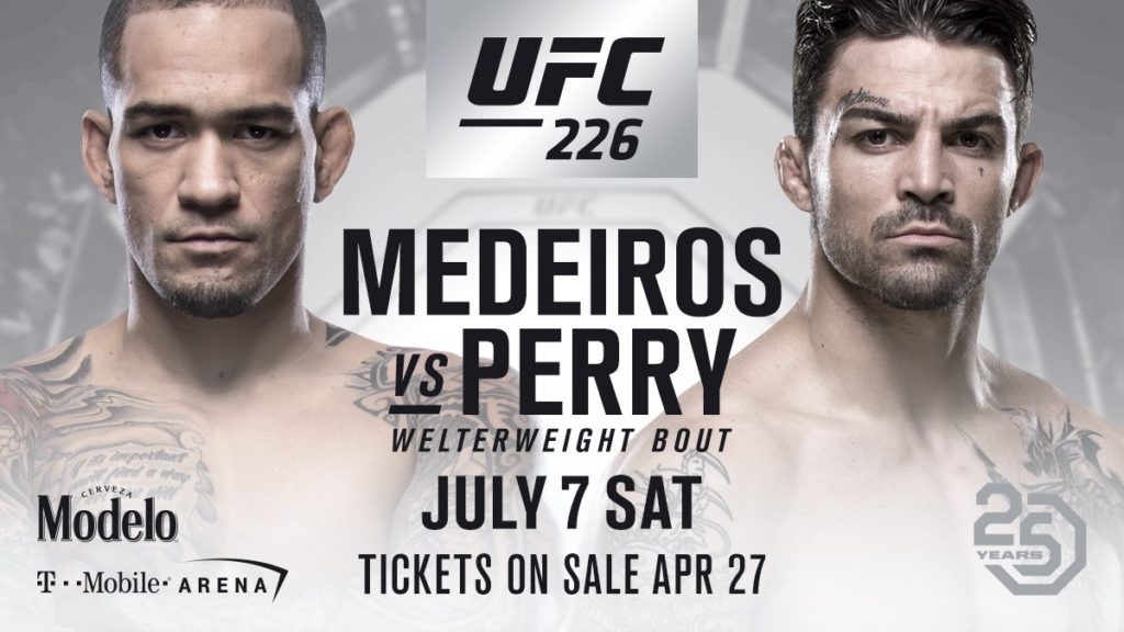 Yancy Medeiros vs Mike Perry dodane do karty gali UFC 226