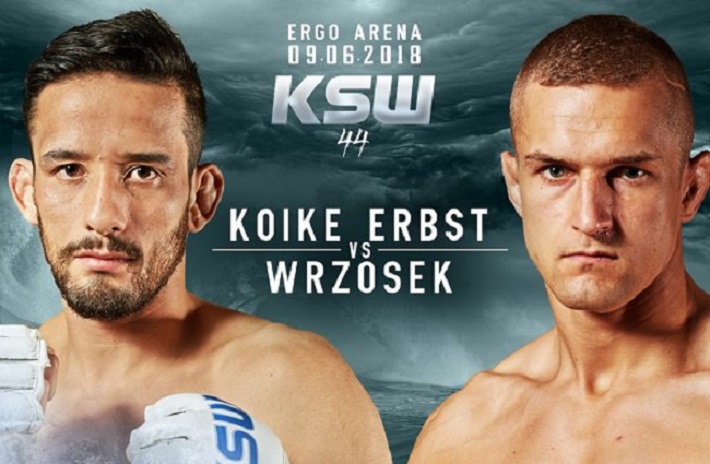 Rewanż Kleber Koike Erbst vs. Marcin Wrzosek oficjalnie na KSW 44