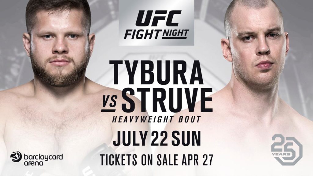 OFICJALNIE: Marcin Tybura vs. Stefan Struve na UFC w Hamburgu