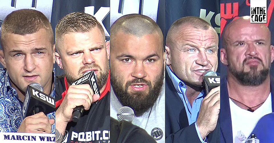 KSW 44: Cała konferencja prasowa z udziałem Pudziana, Stracha, Materli i innych gwiazd [WIDEO]