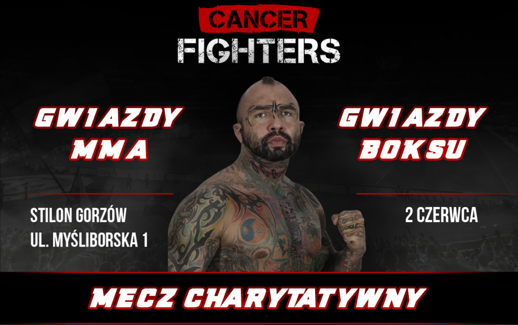 Gwiazdy MMA i boksu zagrają w Gorzowie piłkarski mecz charytatywny