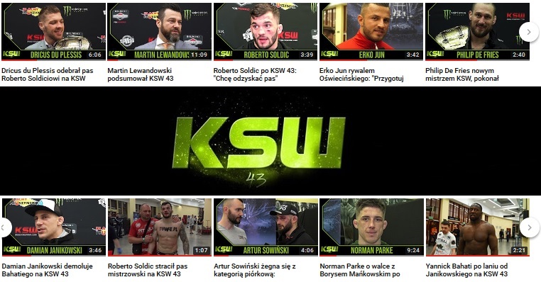 KSW 43 zwycięzcy i pokonani – paczka wywiadów i materiałów zza kulis [WIDEO]