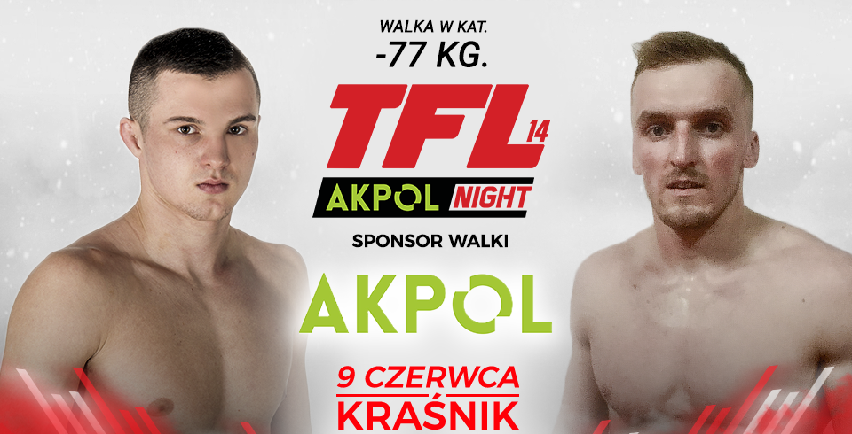 Cezary Oleksiejczuk vs. Vadzim Yakshuk na TFL 14 w Kraśniku