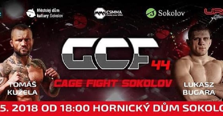 Rozpiska sobotniej gali GCF 44: Cage Fight Sokolov z Łukaszem Bugarą w walce wieczoru