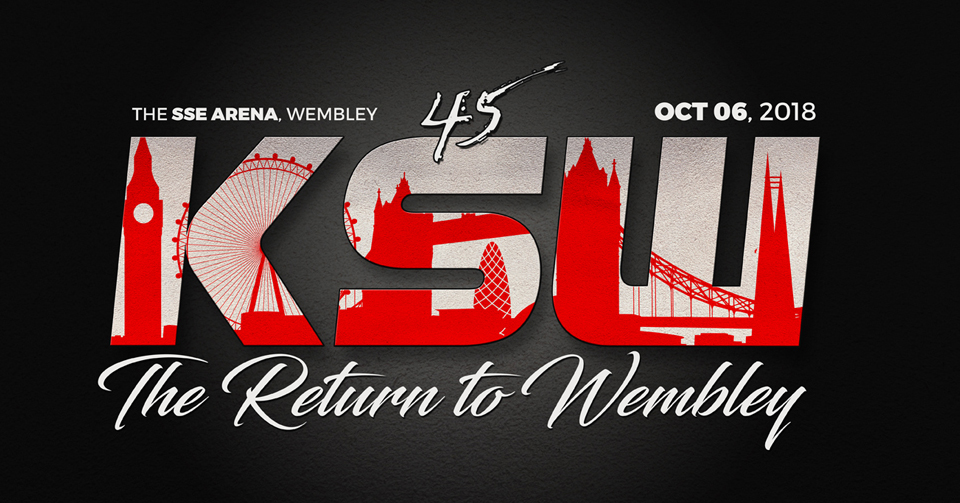KSW 45: The Return to Wembley w październiku w Londynie
