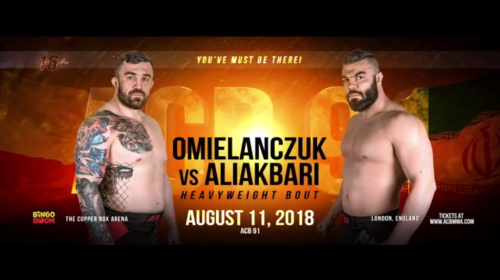 ACB 91: Zapowiedź walki Daniela Omielańczuka z Amirem Aliakbarim [WIDEO]