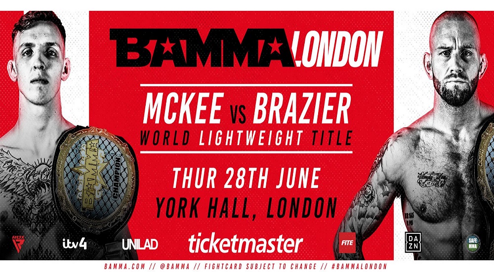 BAMMA London Fight Night – wyniki gali z udziałem Łukasza Parobca