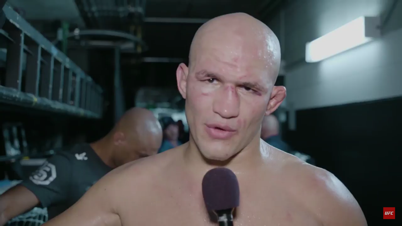 Junior Dos Santos po wygranej nad Ivanovem: „Czuje się dobrze i czekam na kolejne wyzwania” [WIDEO]