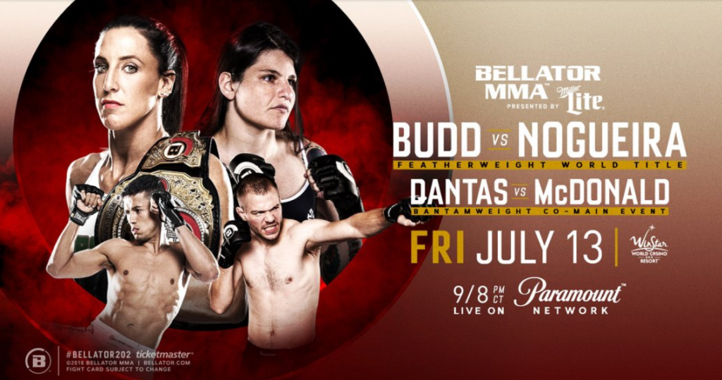 Karta walk gali Bellator 202: Budd vs. Nogueira