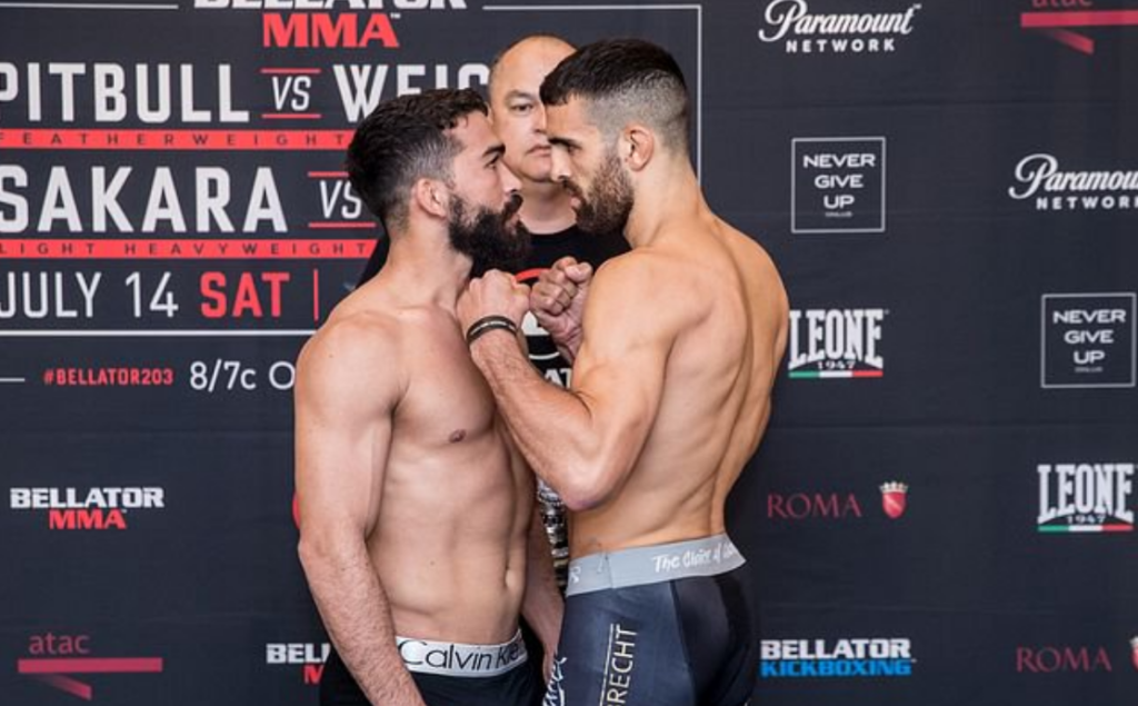 Bellator 203 – wyniki ważenia