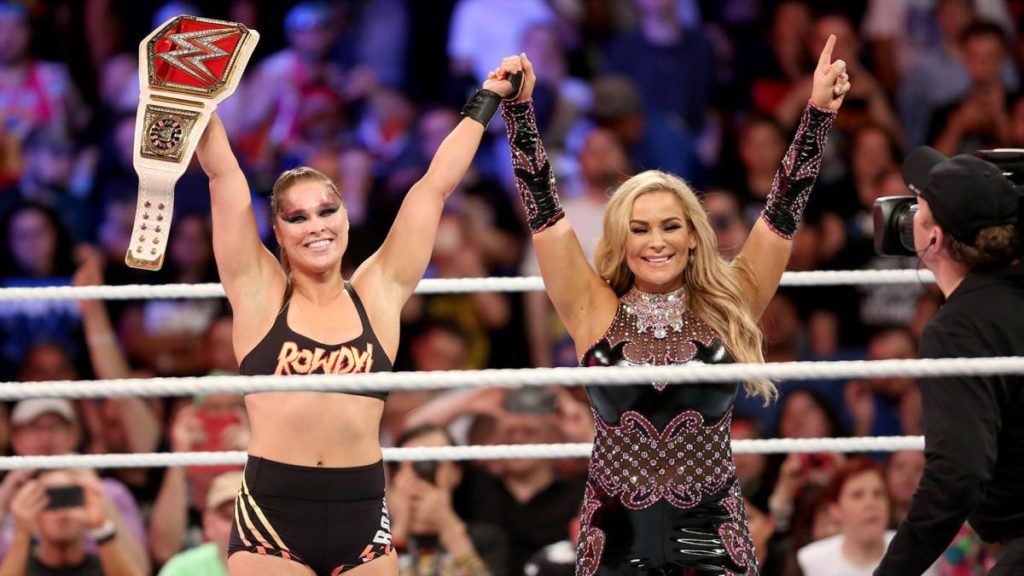 Ronda Rousey zdobyła swój pierwszy pas WWE na SummerSlam 2018 [WIDEO]