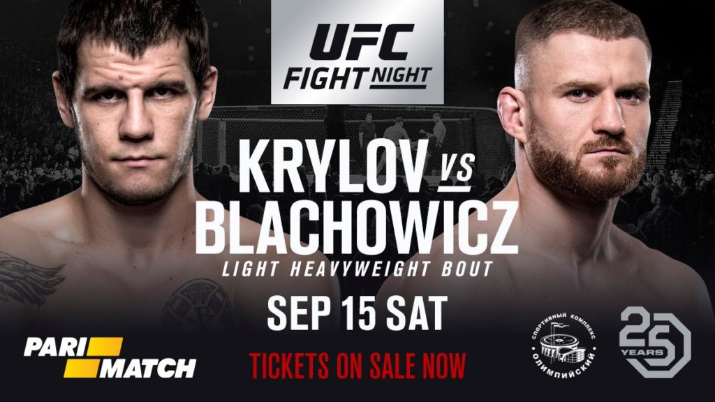 Starcie Jana Błachowicza z Nikitą Krylovem będzie drugą najważniejszą walką gali UFC w Moskwie