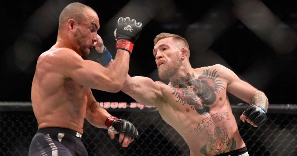 Conor McGregor ubija Eddiego Alvareza – darmowa walka przed UFC 229 [WIDEO]