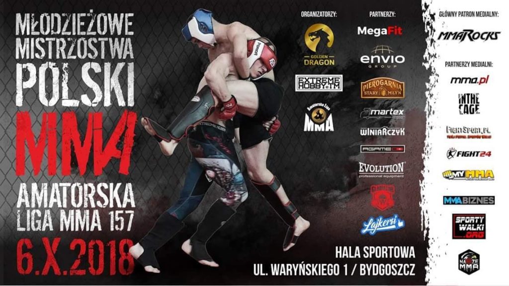 ALMMA 157 i Mistrzostwa Polski MMA Młodzieżowców odbędą się w przyszły weekend