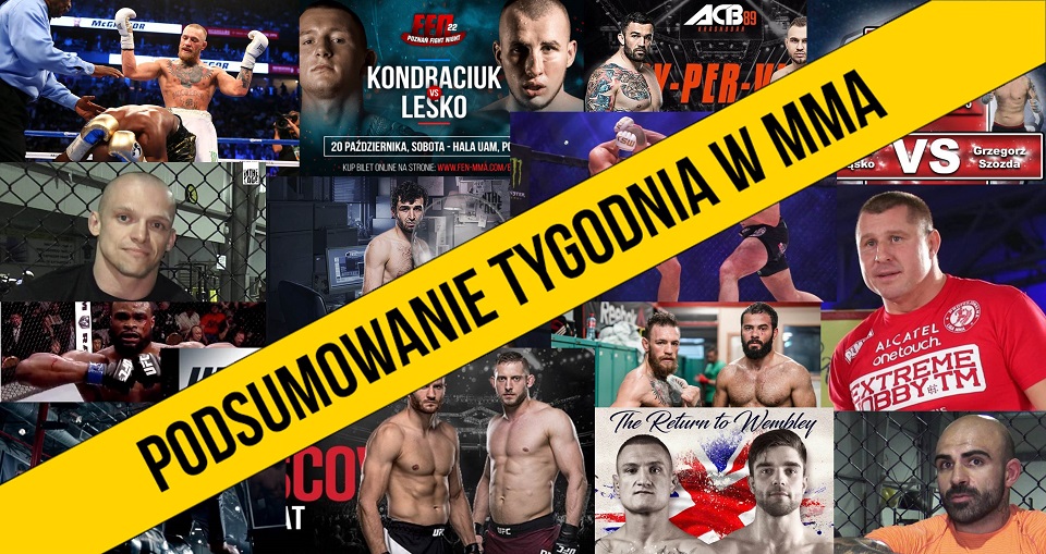Podsumowanie tygodnia w MMA [Polska i Świat] #3