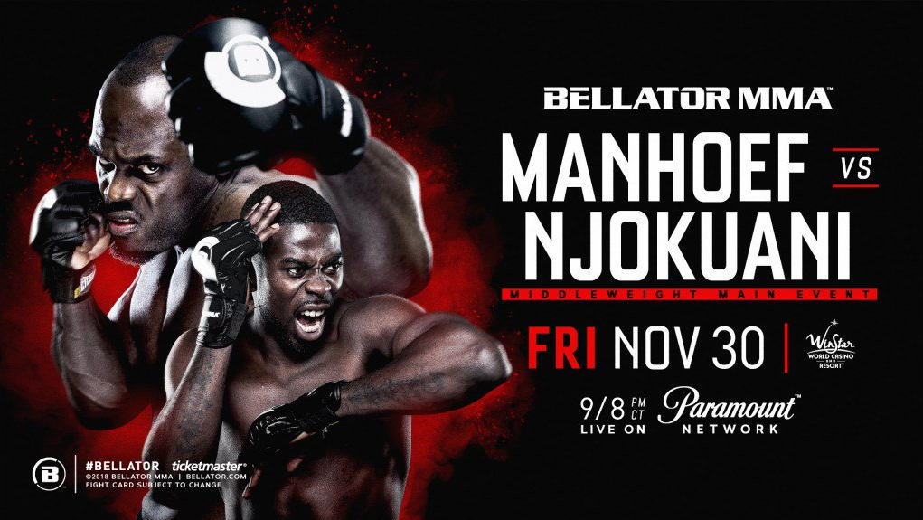 Melvin Manhoef vs. Chidi Njokuani walką wieczoru gali Bellator 210