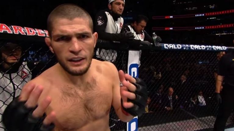 Khabib w bojowym nastroju przed konferencją