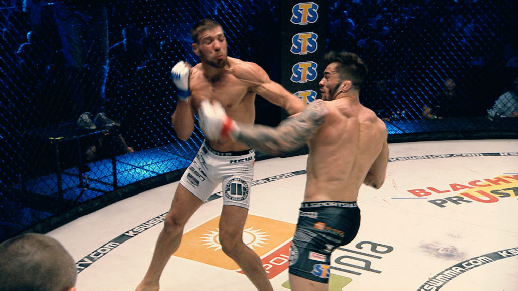 Darmowa walka od KSW: pierwsze starcie Du Plessisa z Soldicem [WIDEO]