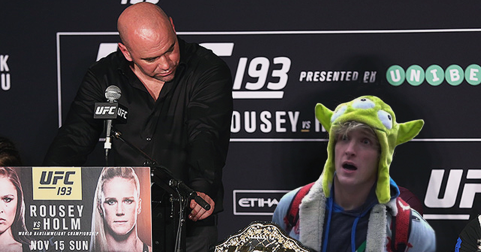 Dana White o sławnym amerykańskim YouTuberze: „Jeżeli kiedyś zawalczyłby w UFC, powinienem zostać aresztowany”