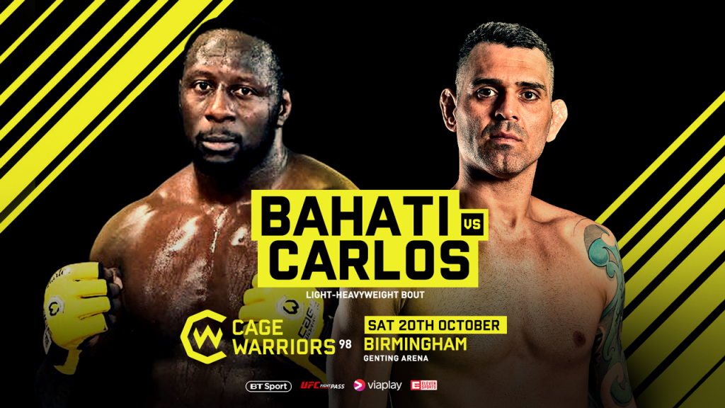 Starcie Yanicka Bahatiego usunięte z karty walk Cage Warriors 98