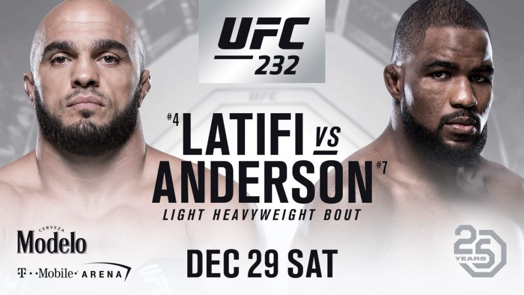 Ilir Latifi vs. Corey Anderson dodane do karty walk UFC 232