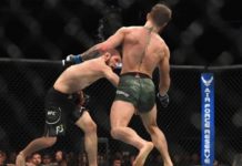 Karty punktowe walki Nurmagomedov vs. McGregor. Conor wyrwał jedną rundę.