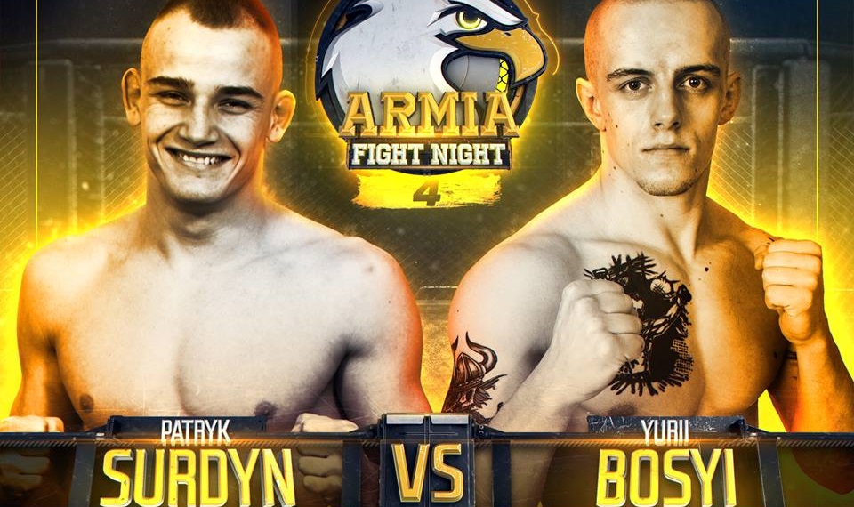 Patryk Surdyn poznał nazwisko rywala w walce o pas na gali Armia Fight Night 4