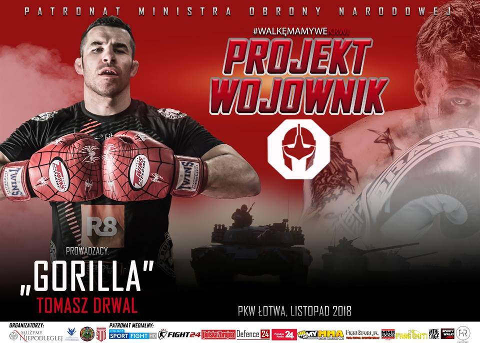 Legenda MMA w polskim kontyngencie wojskowym na Łotwie