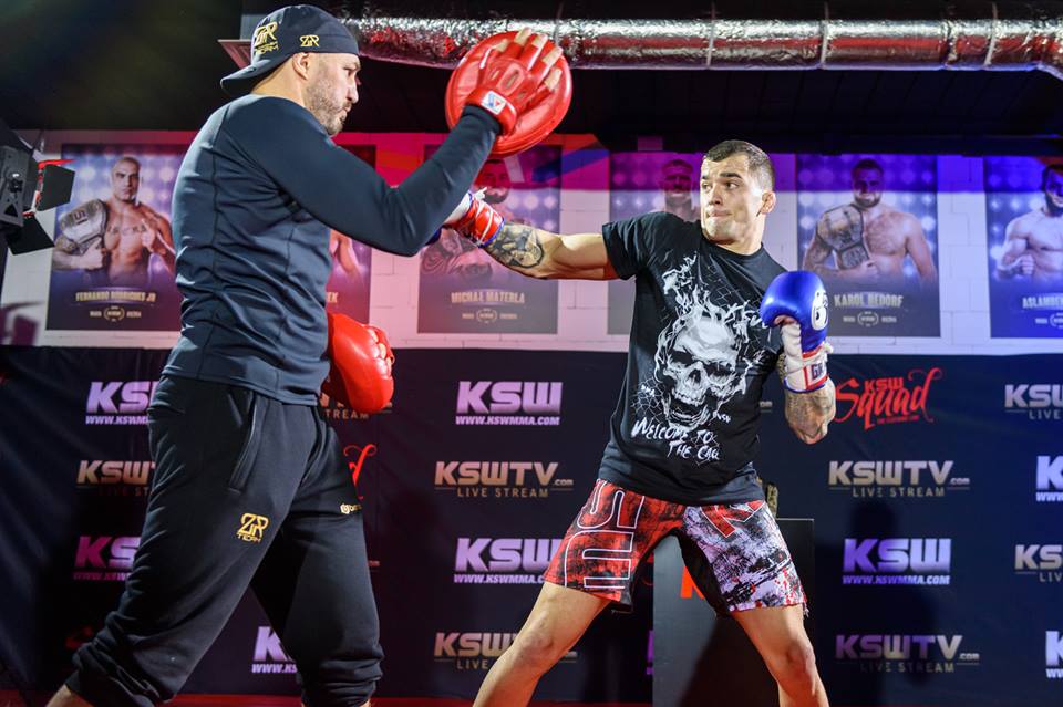 KSW 46: Soldic kontra Bohrer na media treningu [WIDEO]