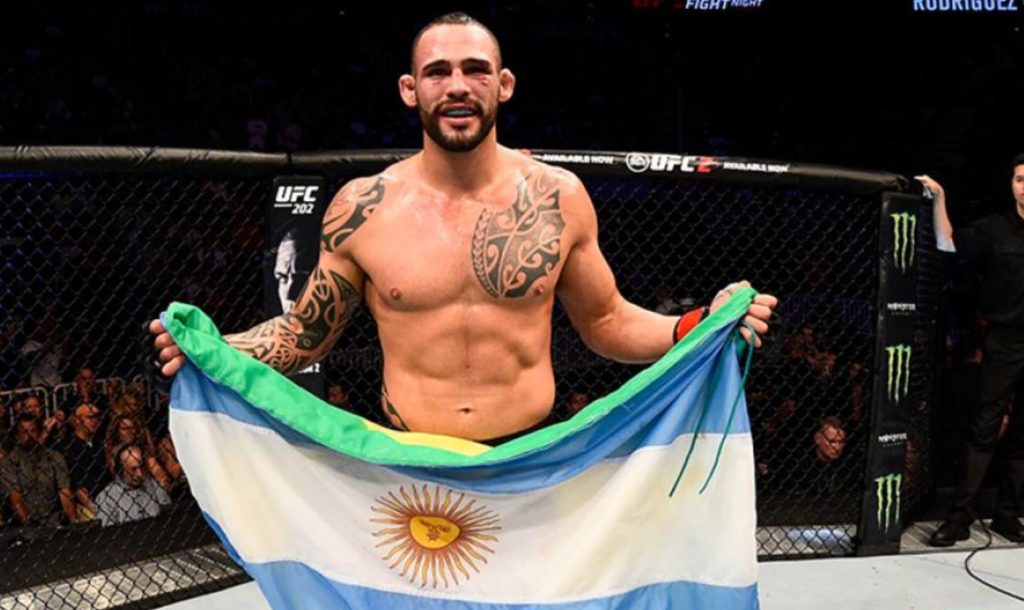 Santiago Ponzinibbio: Tyron Woodley wie, że jeśli dojdzie do walki, to go znokautuję