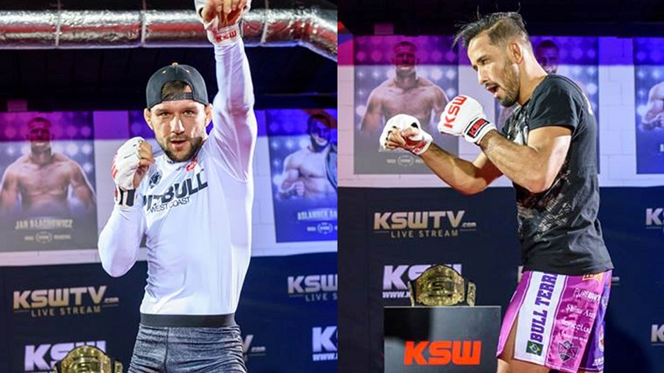 KSW 46: Mateusz Gamrot kontra Kleber Koike Erbst na media treningu [WIDEO]